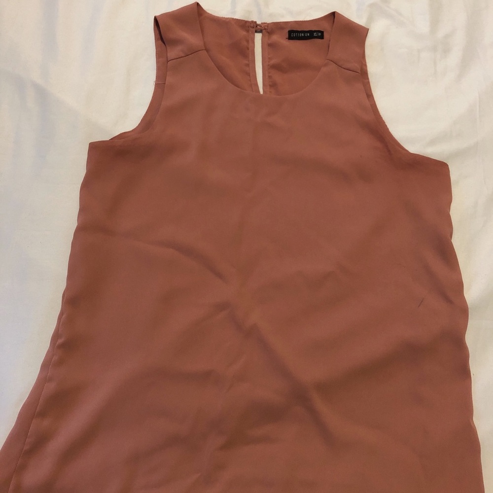 Cotton On Mauve Blouse- XS